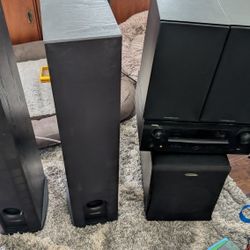 Speakers, Subwoofer And Amp 
