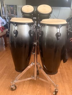 Pearl primero congas and bango set