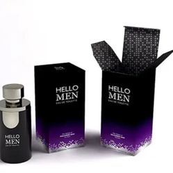 Hello Men, Perfume For Men, 3.4 fl Oz 100 Ml