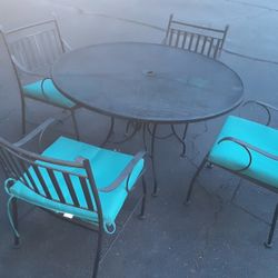 Patio Furniture Set Table And Chairs 