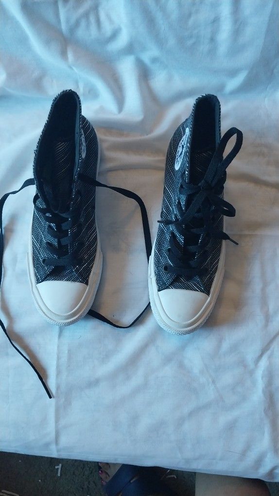 Converse All Star Black And White Sneakers