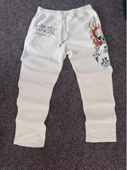 Ed by ed hardy sweat pants size medium