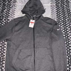 🔥 Nike🔥Men’s L🔥 Club Fleece Sleeve Swoosh Full-Zip Hoodie🔥