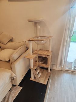 Cat Tree House