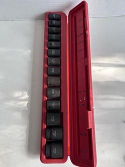 Tekton 1/2" Drive  Socket Set, 14-Piece 3/8 - 1 1/4