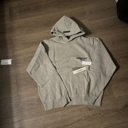 Essentials Dark Oatmeal Hoodie