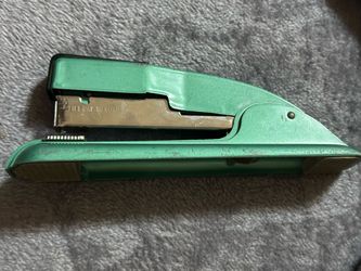 Vintage Swingline Desktop Stapler Green Art Deco Works