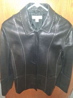 Women's Soft 100%leather coat