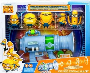Despicable Me 4 Ultimate Fart Blaster & Mega Minions Set Toy