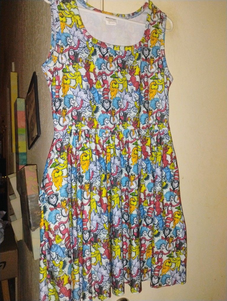 Dr. Suess Dress Women's Size Medium