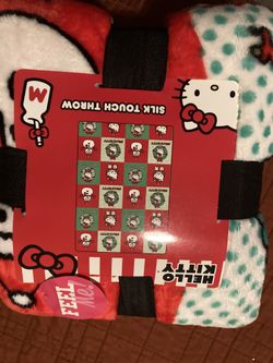 Hello Kitty Christmas Blanket Sanrio
