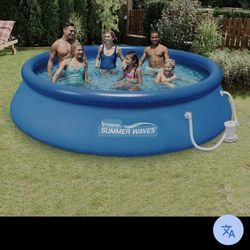 12x36 Easy Set Up Pool With Filter NEW  Never Opened 
