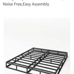 Full Size Bed with Heavy Duty Bed Frame