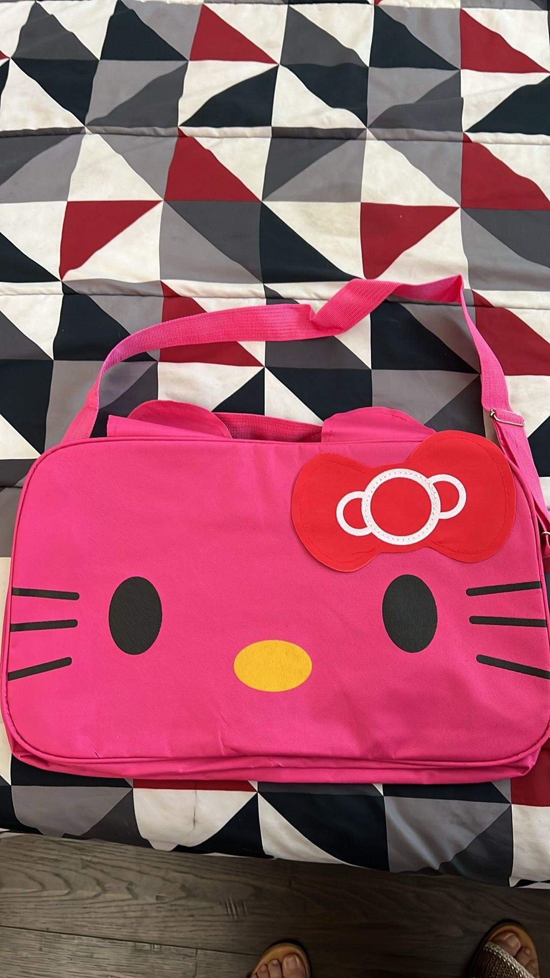 Pink Duffle Bag