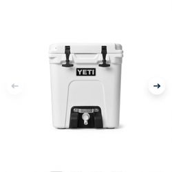 Brand New Yeti Cooler white