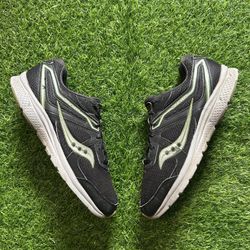 Saucony Cohesion Black Green Running Shoes Men’s Size 11 Athletic Sneakers 