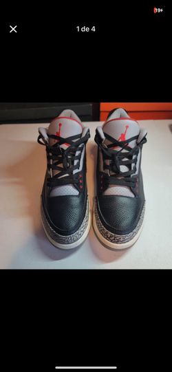 Jordan 3 Black Cement Size 7
