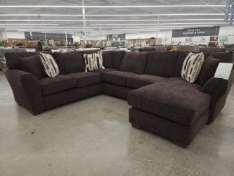 Savannah Chocolate Sectional