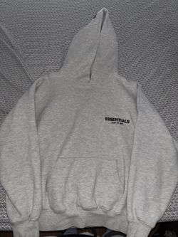 Light Grey Essentials Hoodie