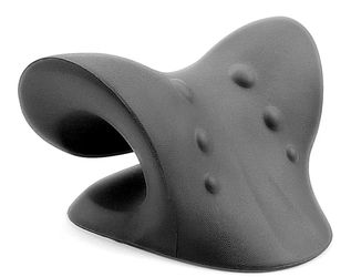 Neck & Cervical Spine Stretcher / Chiropractic Neck Support Pillow – New