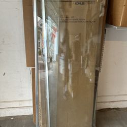 38 in. W x 70 in. H Round Sliding Framed Corner Shower Enclosure in Chrome with Clear Glass 