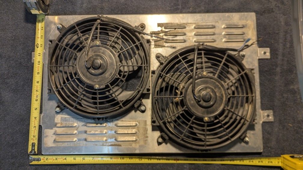 Dual Electric Radiator Fan Assembly – High 3460 CFM (CoolingCare)