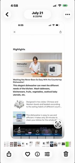 Countertop Dishwasher