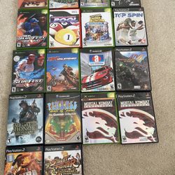 Vintage Valuable Original XBOX, PS2, GameCube GAMES