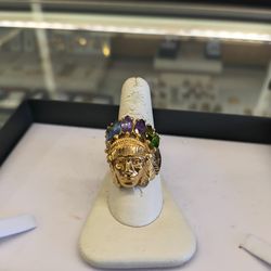 10k Gold Indian Ring 10.9 grams size 11 layway available 10% dwon if you interested please make sure you ask for Maribel thank you