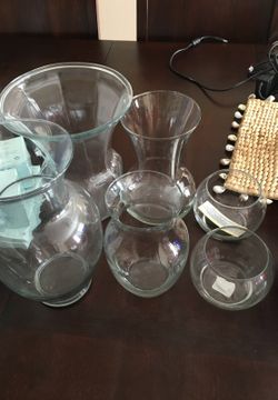 Glass vases