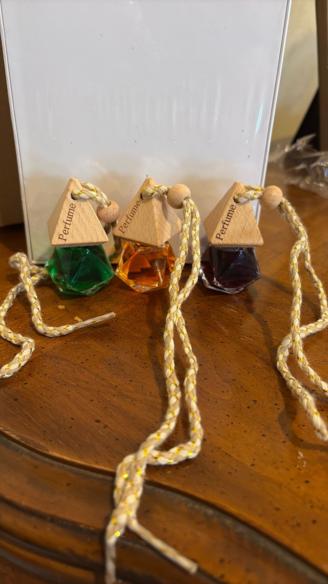 Vehicle fragrance oil bottles X 3
