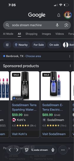 Soda stream machine