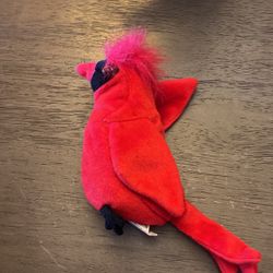 Beanie Baby Cardinal “Baby Mac” RARE and RETIRED