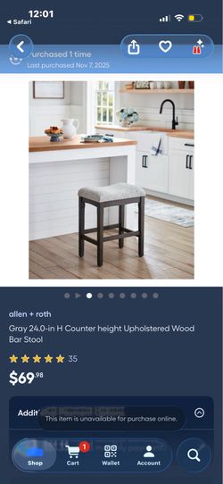Counter height bar stools