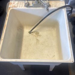 Garage Utility Sink 