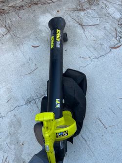 Ryobi vacuum mulcher