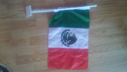 Mexican bandana for car or truck window