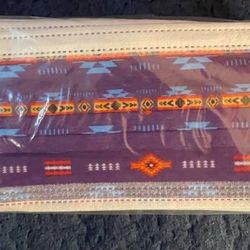 Chris Crosby's Purple Coyote Disposable Mask Pack of pk of 10*New 