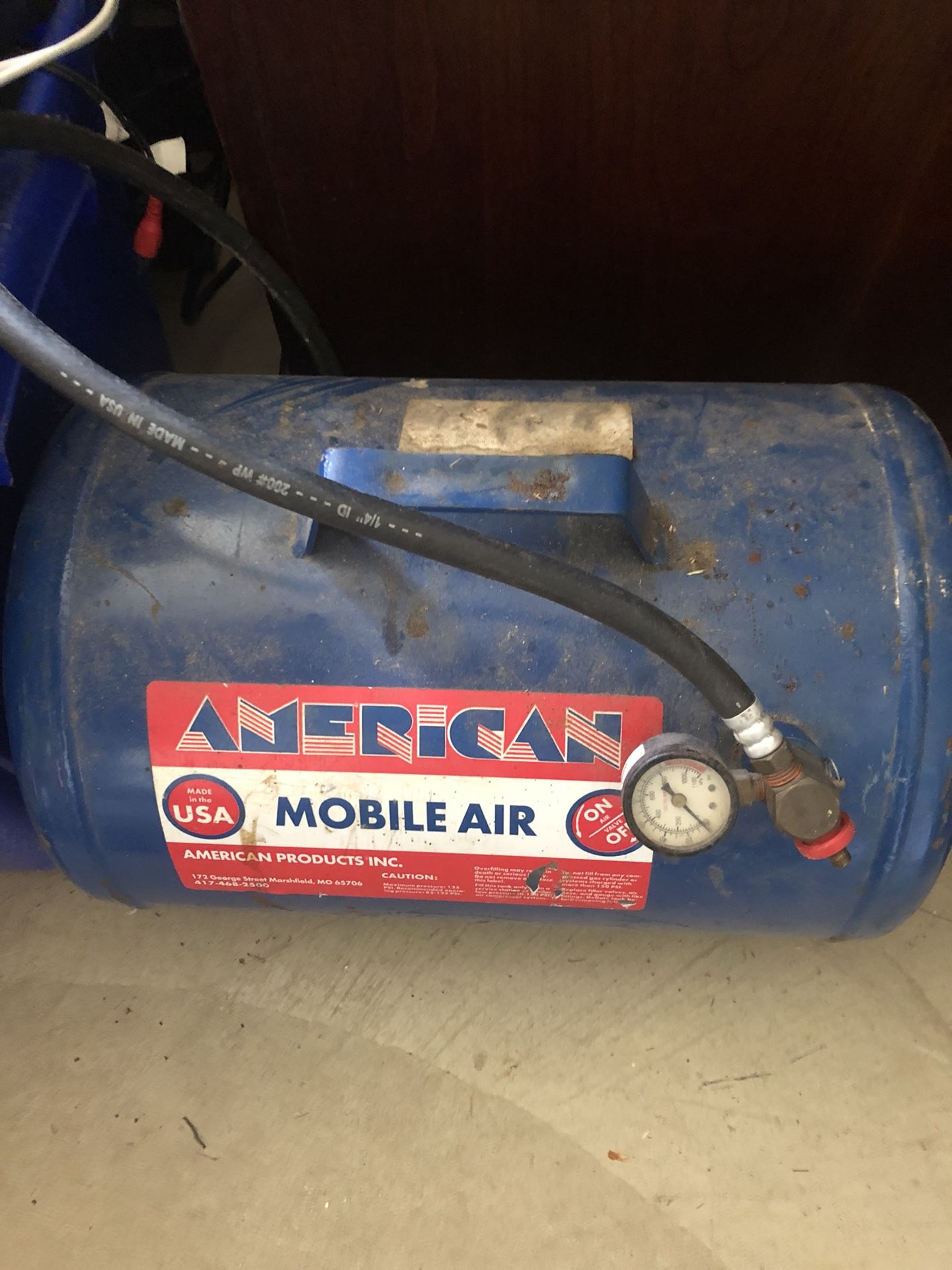 American mobile air tank