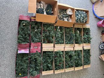Christmas Lights  and Garland Lights