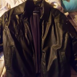 leather jacket