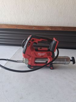 Milwaukee M18 cordless 2 speed grease gun tool only