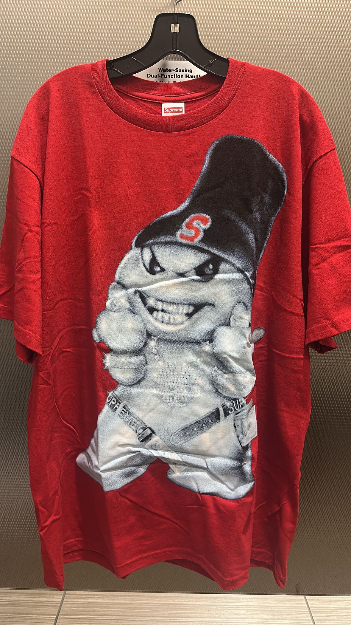 Supreme Snowman Tee Fall/Winter β25 Red