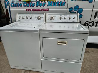 Kenmore washer and gas dryer