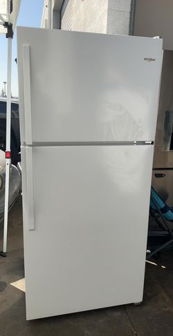 Whirlpool Top Mount  White Fridge
