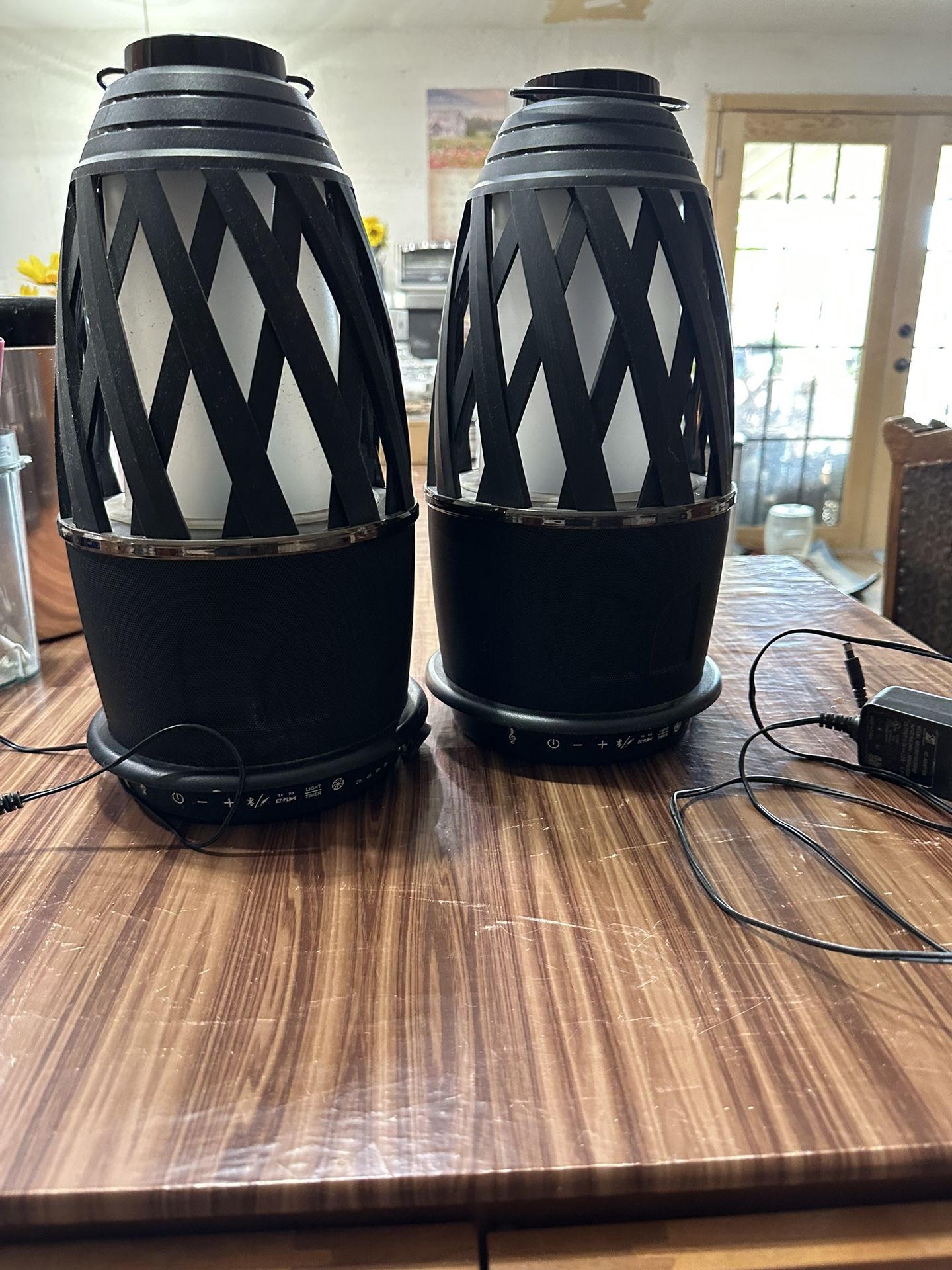 Monster Flame Speakers- 2 Each