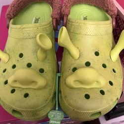 Crocs Shrek Size 9 Brand New