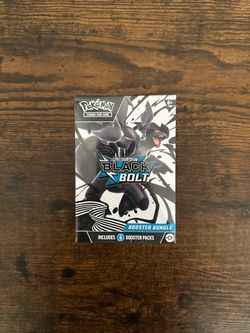 Pokémon black bolt booster bundle