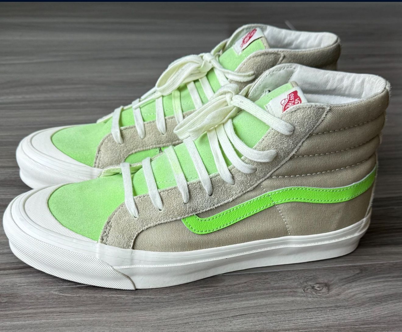 Vans OG Style Mens | Lime Green 