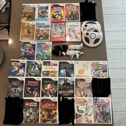 Nintendo Wii Games  And Controllers